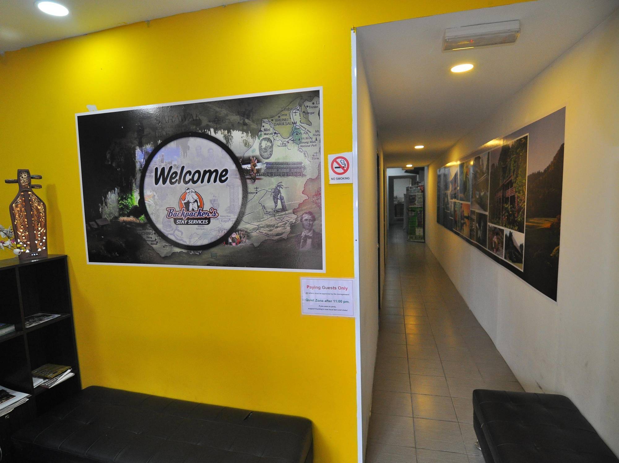 Spot On 89886 Backpacker'S Stay Services Kuching Buitenkant foto